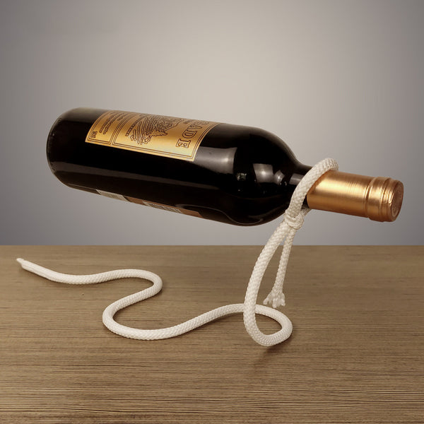 Magic Iron Chain Wine Bottle Holder