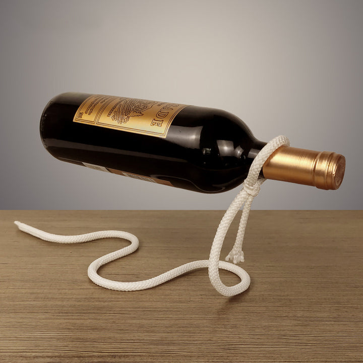 Magic Iron Chain Wine Bottle Holder